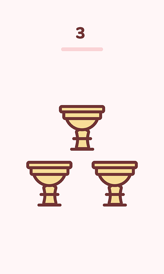 Three of Cups