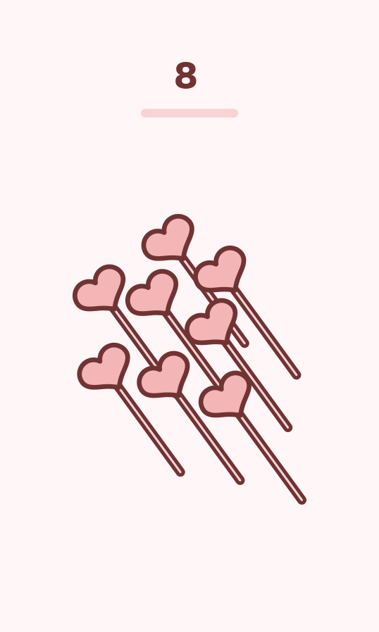 Eight of Wands