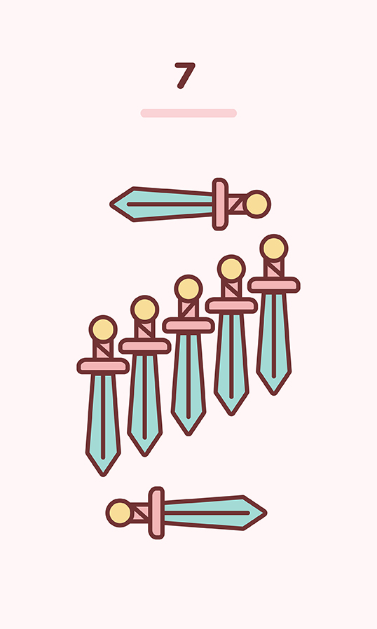 Seven of Swords