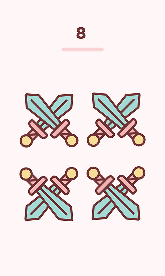 Eight of Swords